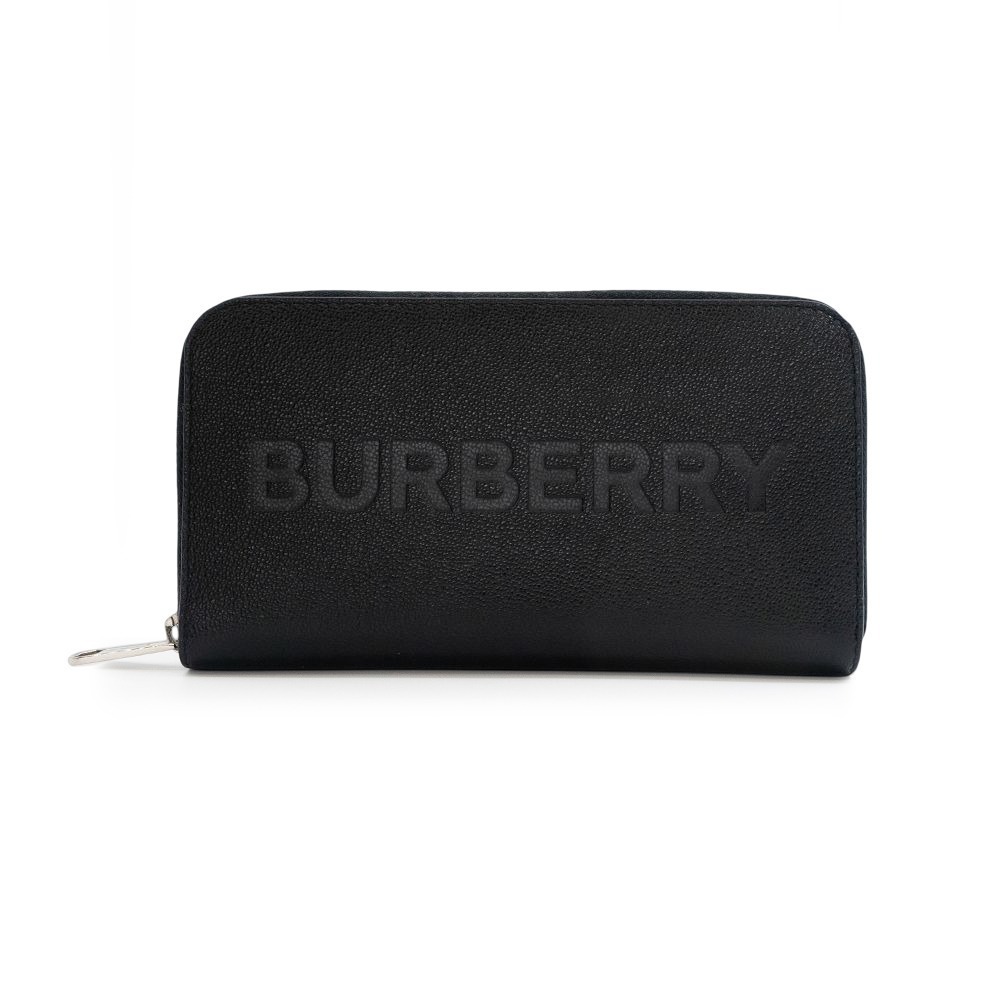 BURBERRY 巴寶莉 經典LOGO壓印牛皮短夾長夾 __DVSHOP 保證正貨 台灣現貨不用等-細節圖4