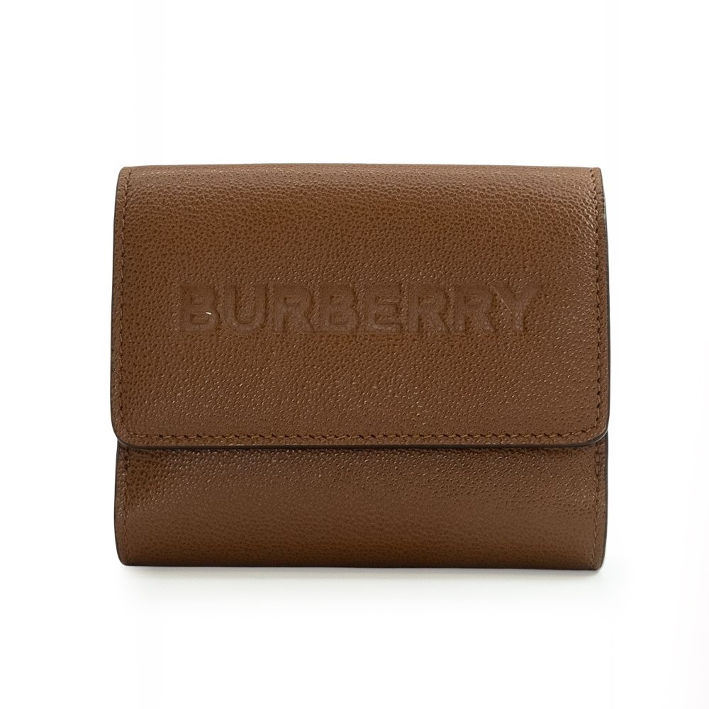 BURBERRY 巴寶莉 經典LOGO壓印牛皮短夾長夾 __DVSHOP 保證正貨 台灣現貨不用等-細節圖6