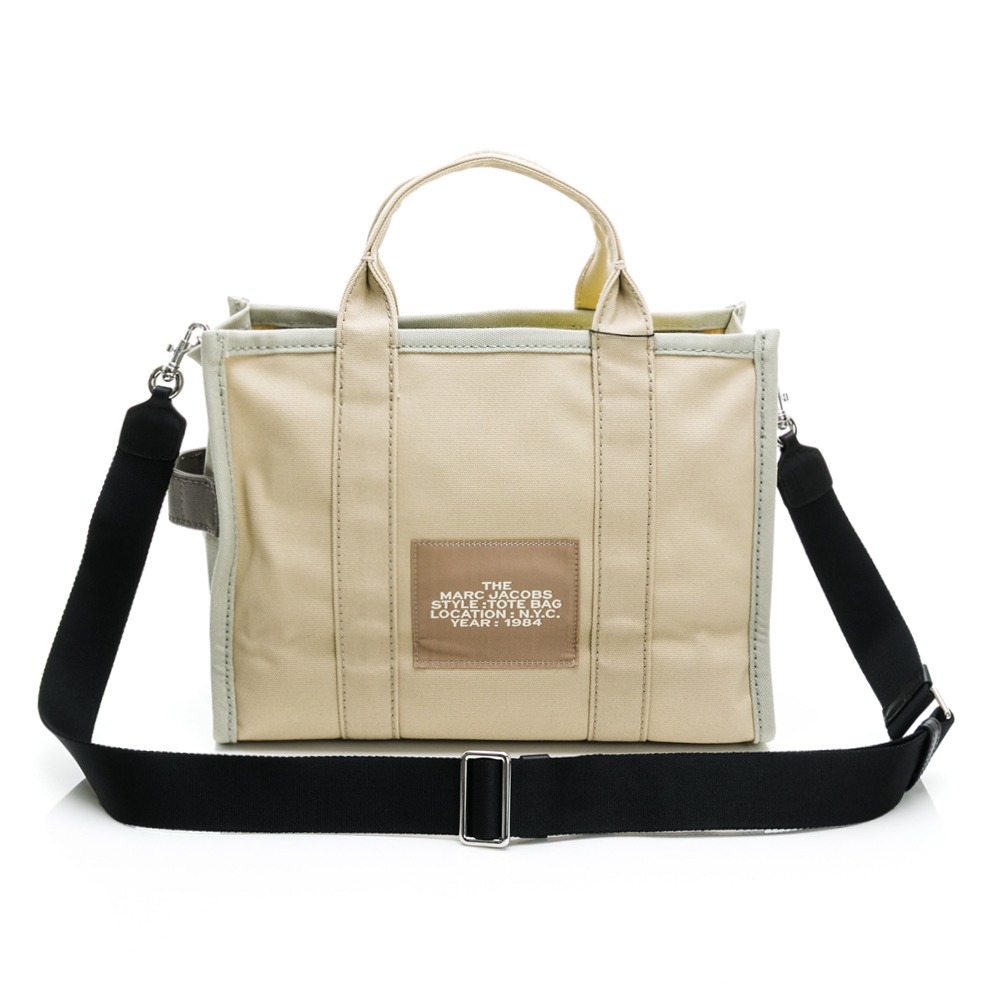 【MARC JACOBS】 字母LOGO 帆布兩用托特包-細節圖2