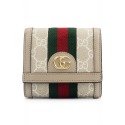 【GUCCI 古馳】 GUCCI OPHIDIA 後扣三折短夾  __DVSHOP 保證正貨 台灣現貨不用等-規格圖2