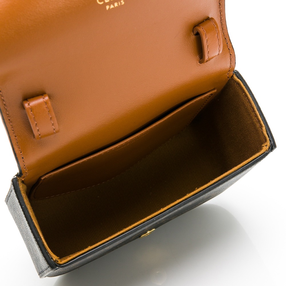 【CELINE 思琳】CELINE TRIOMPHE 迷你型手袋  __DVSHOP 保證正貨 台灣現貨不用等-細節圖6