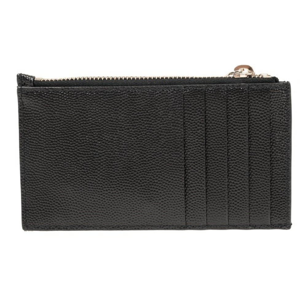 【YSL 聖羅蘭】 YSL 一字拉零錢袋後五卡夾 (黑金)  __DVSHOP 保證正貨 台灣現貨不用等-細節圖3