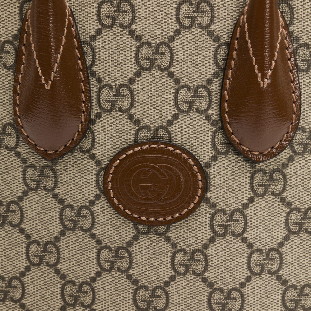 【GUCCI 古馳】 GUCCI Minibolso迷你咖邊托特.斜背包  __DVSHOP 保證正貨 台灣現貨不用等-細節圖5