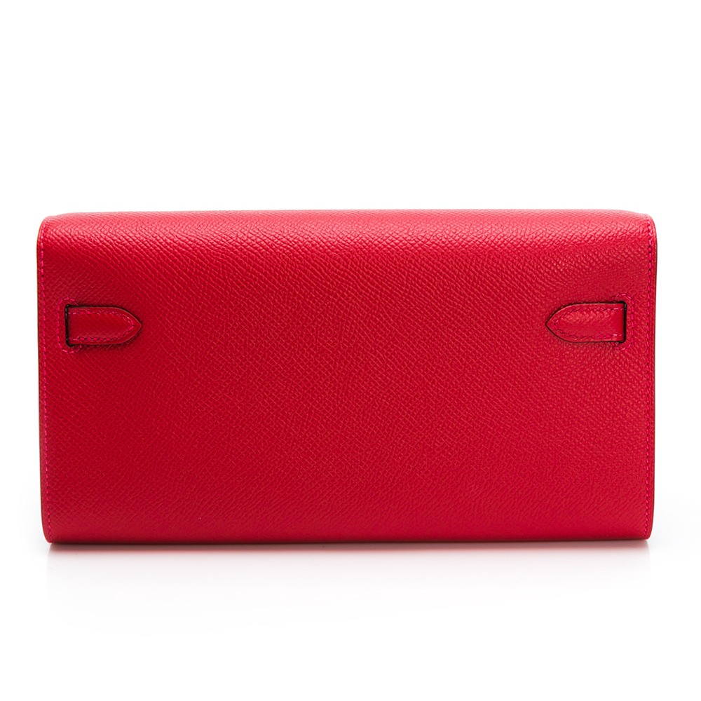 【HERMES 愛馬仕】 HERMES KELLY TO GO 紅+金logo__DVSHOP 保證正貨 台灣現貨不用等-細節圖4