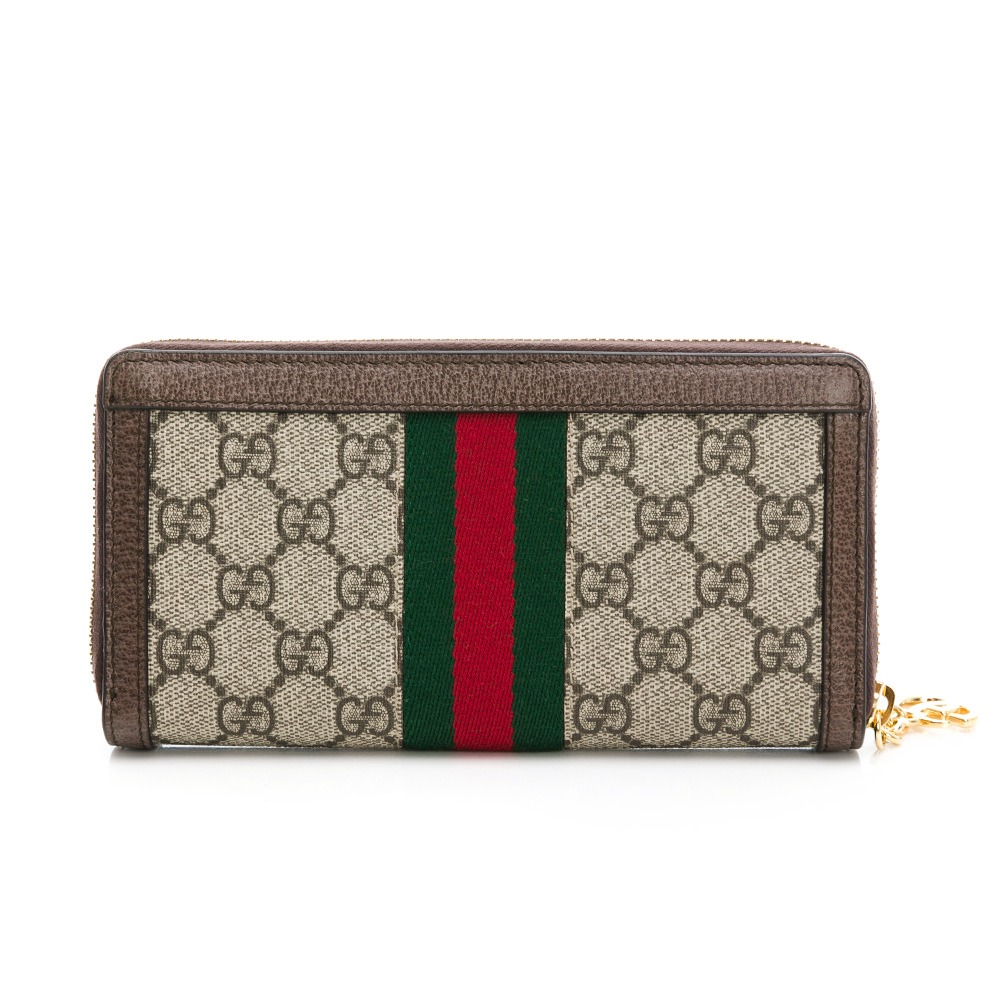 【GUCCI 古馳】 GUCCI Ophidia 拉鍊長夾  __DVSHOP 保證正貨 台灣現貨不用等-細節圖3