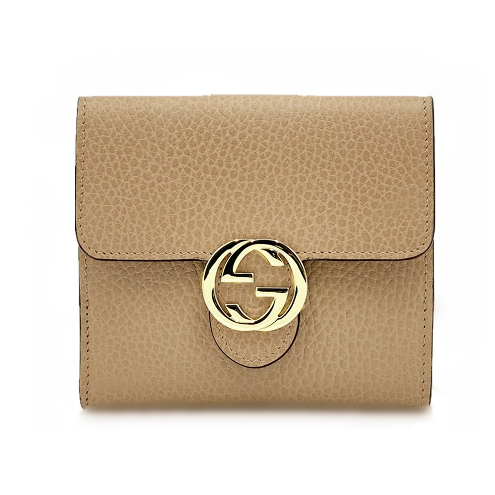 【GUCCI 古馳】 GUCCI Inter Lock前後釦短夾   __DVSHOP 保證正貨 台灣現貨不用等-細節圖2