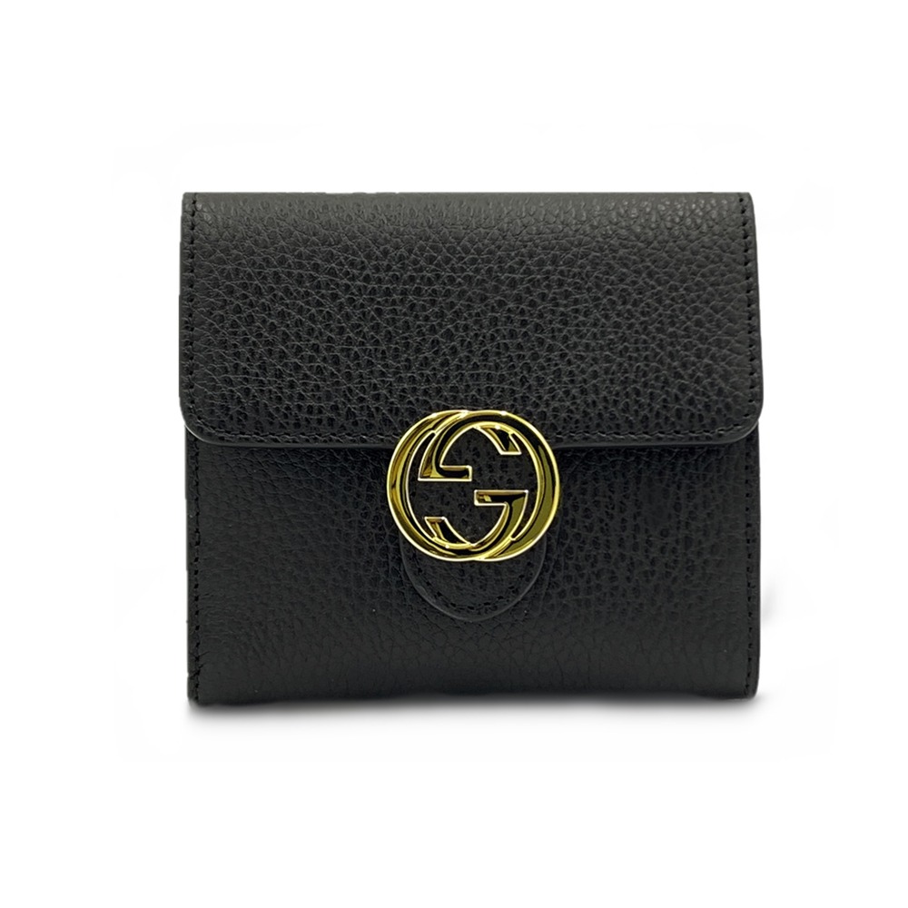 【GUCCI 古馳】 GUCCI Inter Lock前後釦短夾   __DVSHOP 保證正貨 台灣現貨不用等-細節圖4