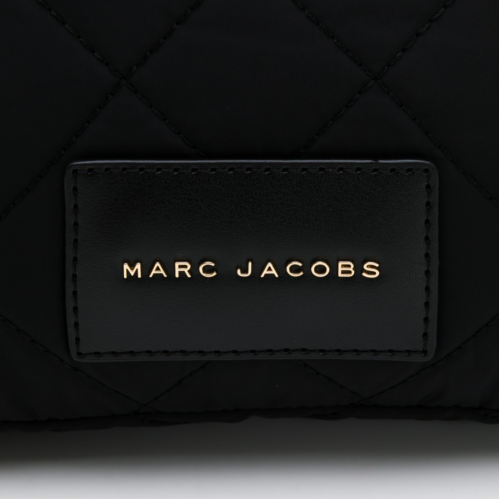 【MARC JACOBS】 菱格紋尼龍斜背包 (黑) [黑]  __DVSHOP 保證正貨 台灣現貨不用等-細節圖6