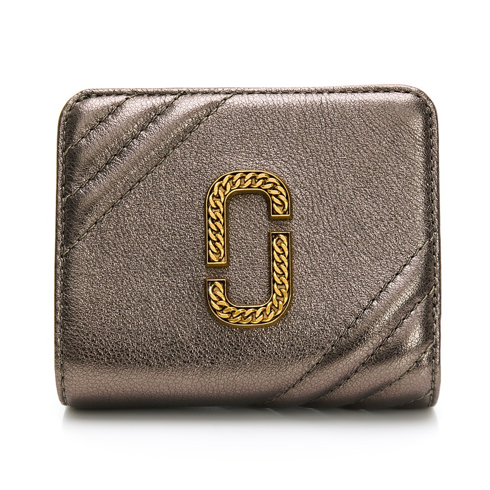 【MARC JACOBS】 經典LOGO皮革對開短夾  __DVSHOP 保證正貨 台灣現貨不用等-細節圖6