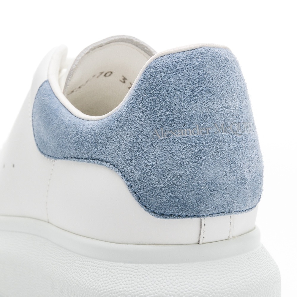 Alexander McQueen 白鞋 (藍-38.5)__DVSHOP 保證正貨 台灣現貨不用等-細節圖5