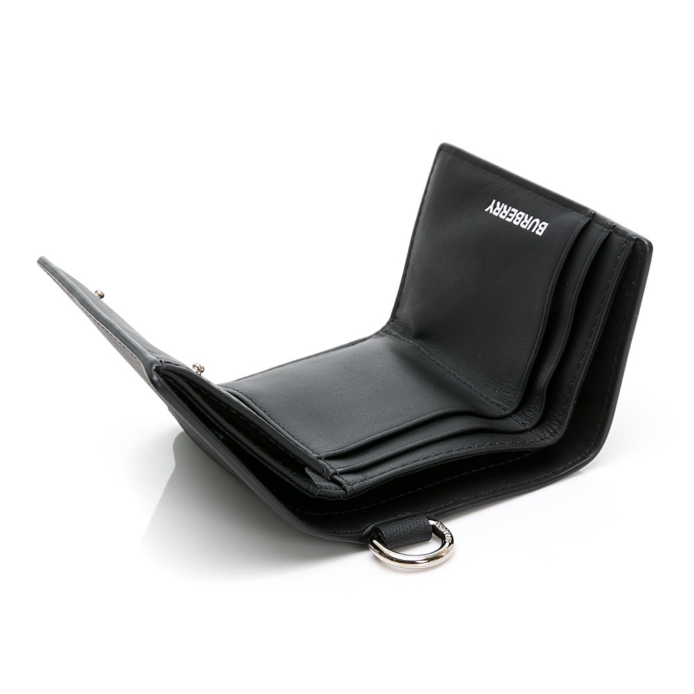 BURBERRY巴寶莉 英倫V字紋路三折短夾含鑰匙扣 __DVSHOP 保證正貨 台灣現貨不用等-細節圖4