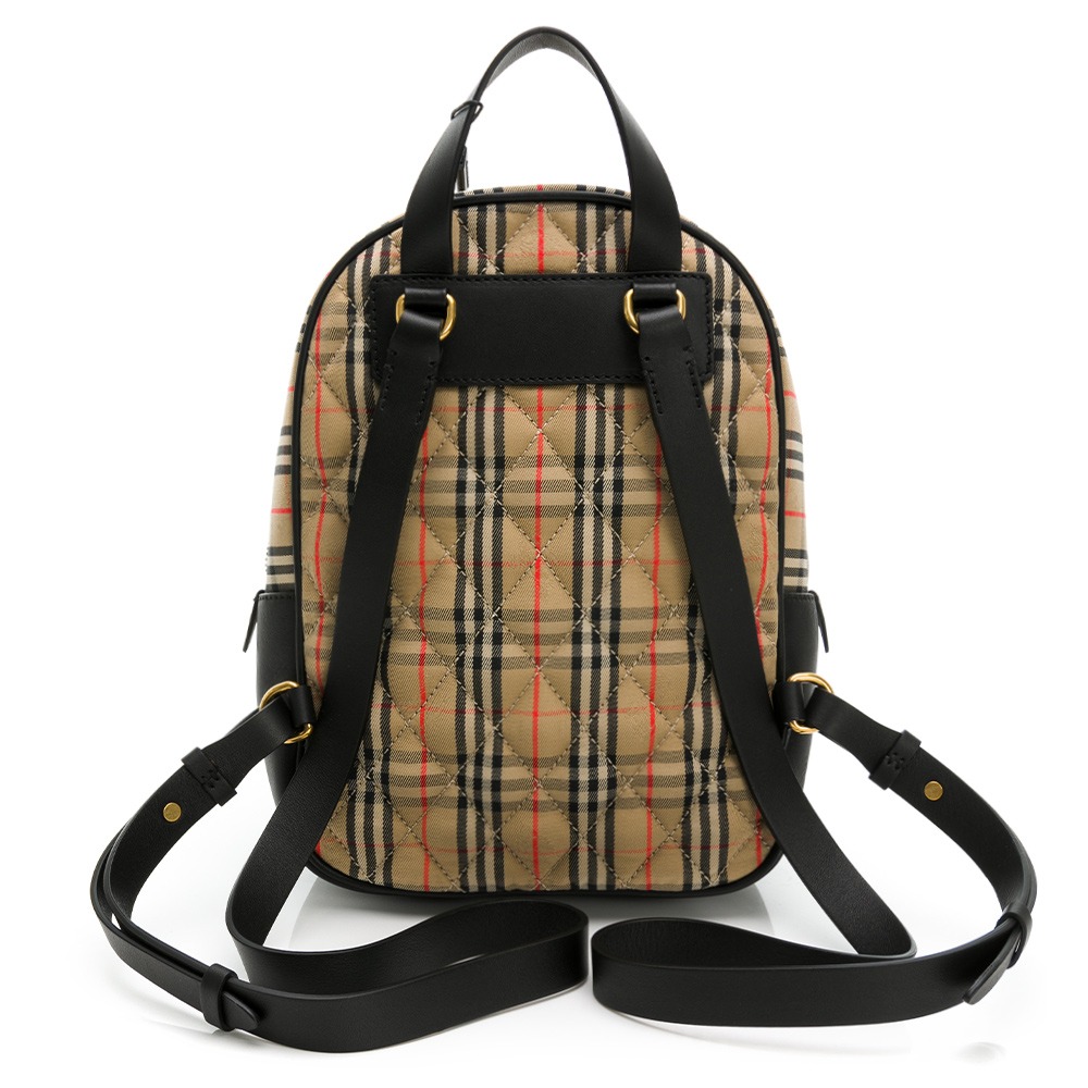 BURBERRY 巴寶莉 格紋拉鍊後背包__DVSHOP 保證正貨 台灣現貨不用等-細節圖3
