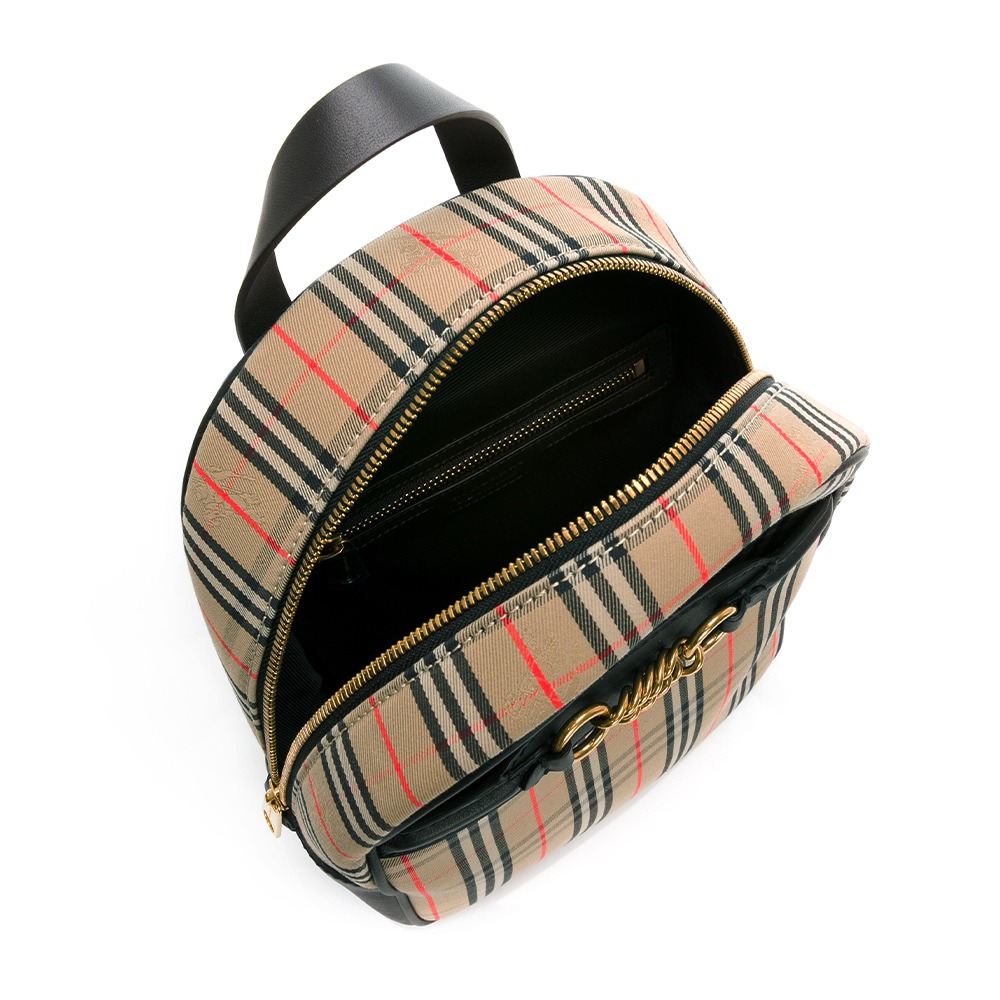 BURBERRY 巴寶莉 格紋拉鍊後背包__DVSHOP 保證正貨 台灣現貨不用等-細節圖4