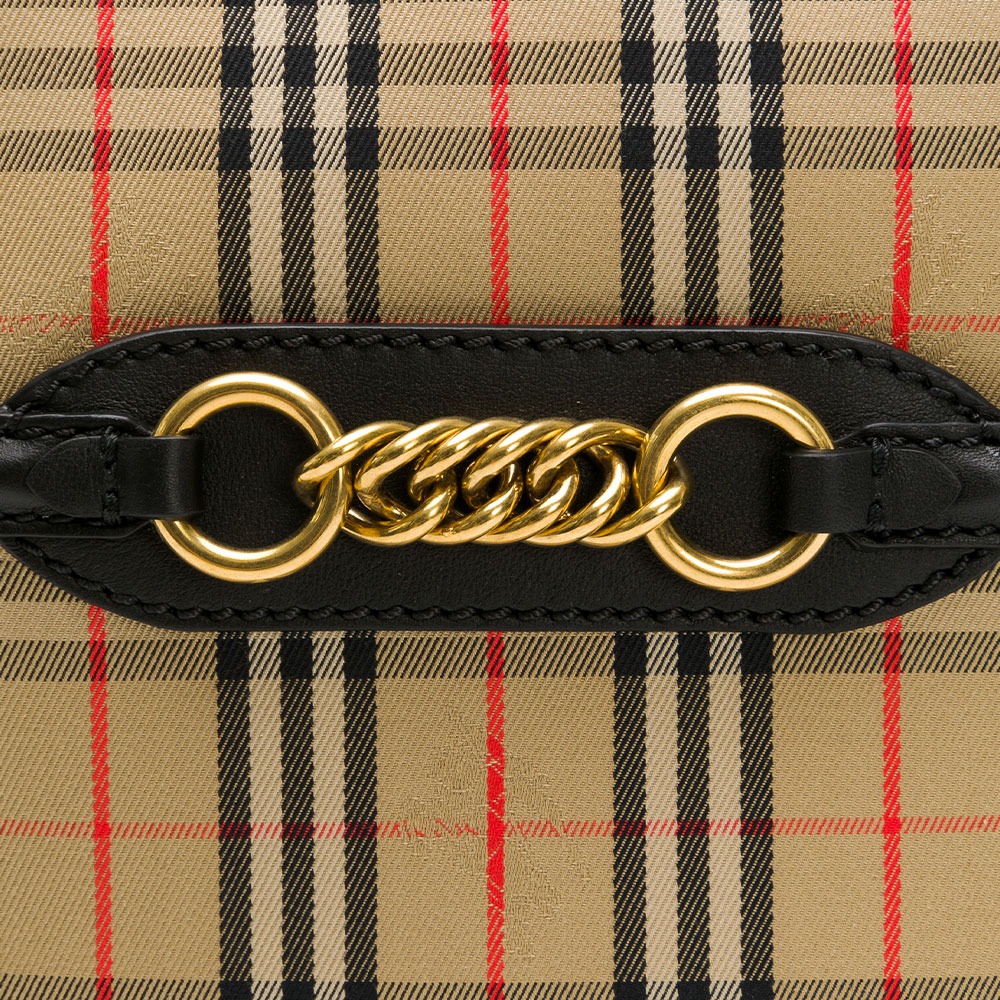 BURBERRY 巴寶莉 格紋拉鍊後背包__DVSHOP 保證正貨 台灣現貨不用等-細節圖5
