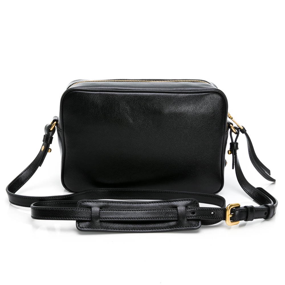 【PRADA 普拉達】PRADA  壓紋字母方包 (黑)  __DVSHOP 保證正貨 台灣現貨不用等-細節圖3