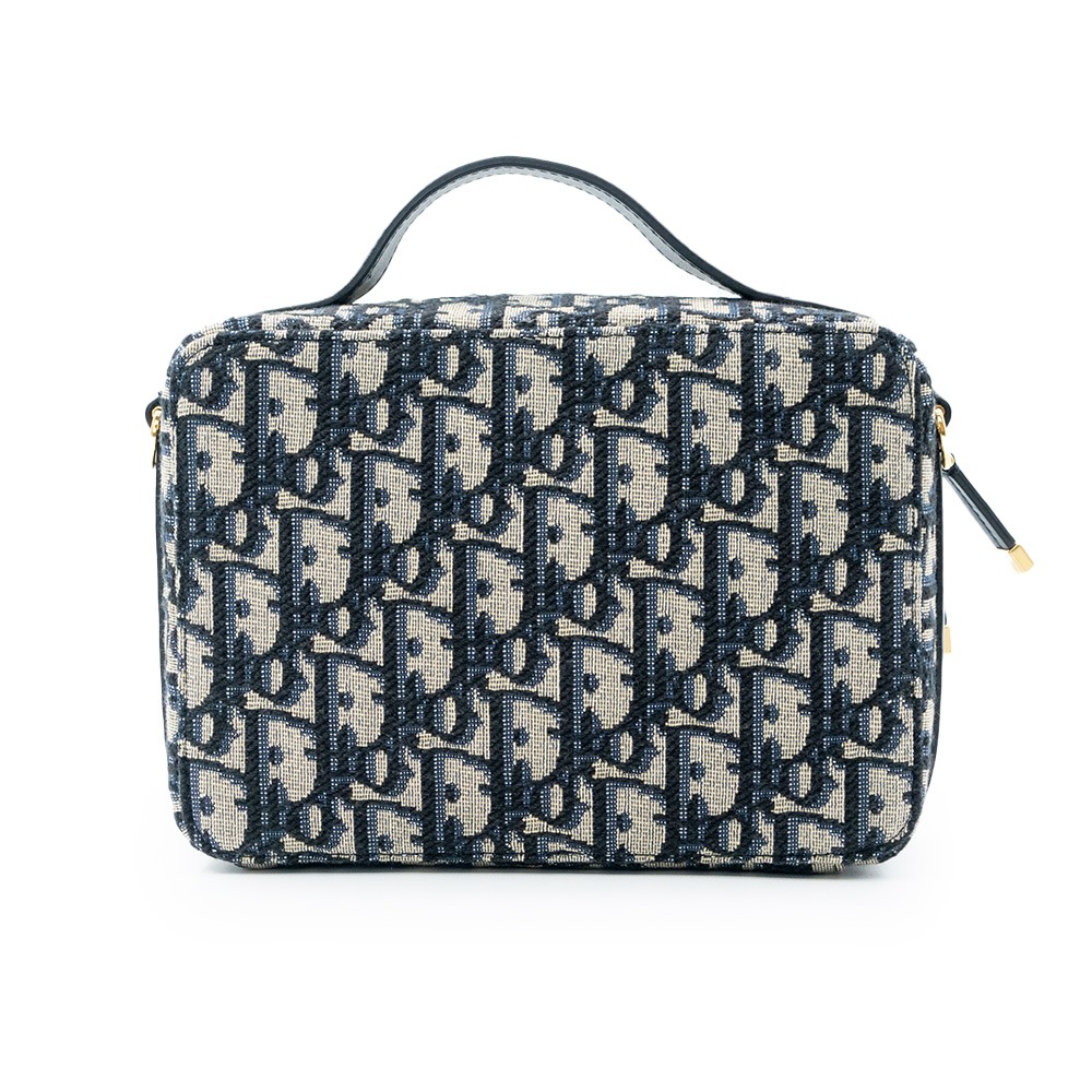 【DIOR 迪奧】DIOR 30 MONTAIGNE 方形手袋 (藍)  __DVSHOP 保證正貨 台灣現貨不用等-細節圖3