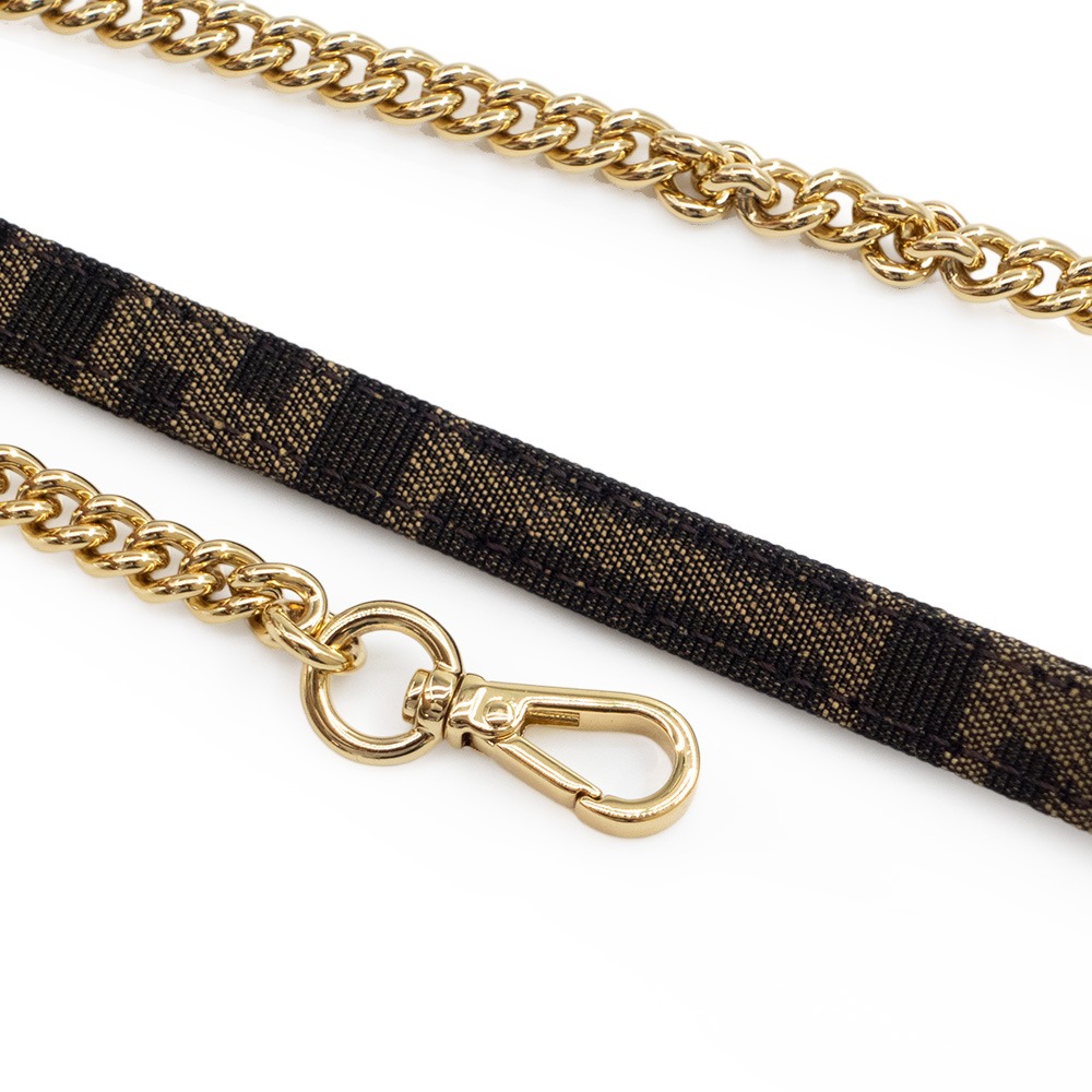 【FENDI 芬迪】 FENDI mini baguette 老花肩背手提法棍包 兩用包__DVSHOP 保證正貨 台灣-細節圖8