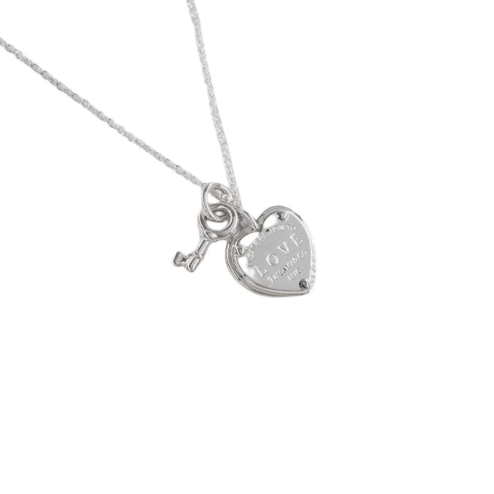 【TIFFANY&CO】 TIFFANY&CO.項鍊 (KEY愛心)  __DVSHOP 保證正貨 台灣現貨不用等-細節圖4