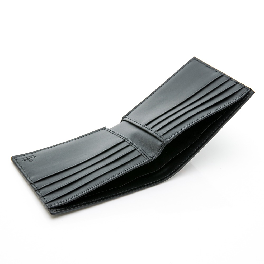 【GUCCI 古馳】 GUCCI 老花織帶對開短夾  __DVSHOP 保證正貨 台灣現貨不用等-細節圖5