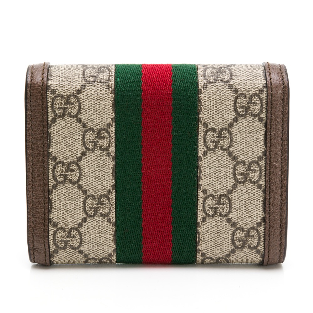 【GUCCI 古馳】 GUCCI Ophidia 三折拉鍊短夾  __DVSHOP 保證正貨 台灣現貨不用等-細節圖3