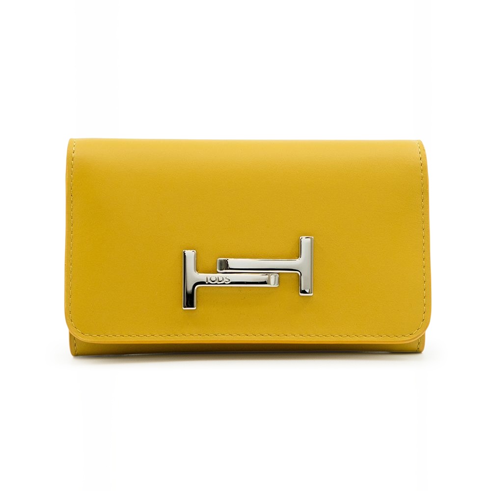 【TODS】 TODS DoubleT金屬設計中夾  __DVSHOP 保證正貨 台灣現貨不用等-細節圖2