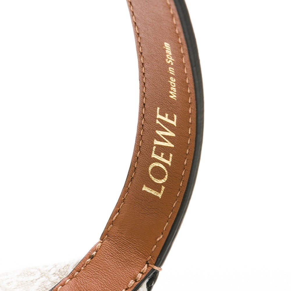 【LOEWE 羅威】 LOEWE提花小牛皮小號 Cubi Anagram 手袋   __DVSHOP 保證正貨 台灣現貨-細節圖4