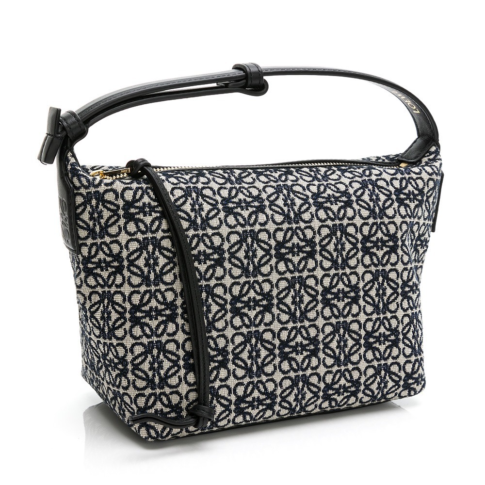 【LOEWE 羅威】 LOEWE提花小牛皮小號 Cubi Anagram 手袋   __DVSHOP 保證正貨 台灣現貨-細節圖7