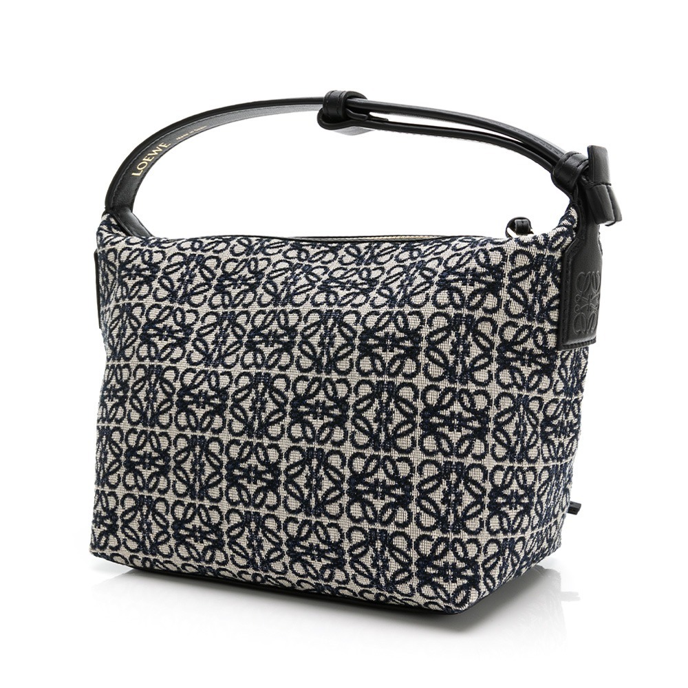 【LOEWE 羅威】 LOEWE提花小牛皮小號 Cubi Anagram 手袋   __DVSHOP 保證正貨 台灣現貨-細節圖8