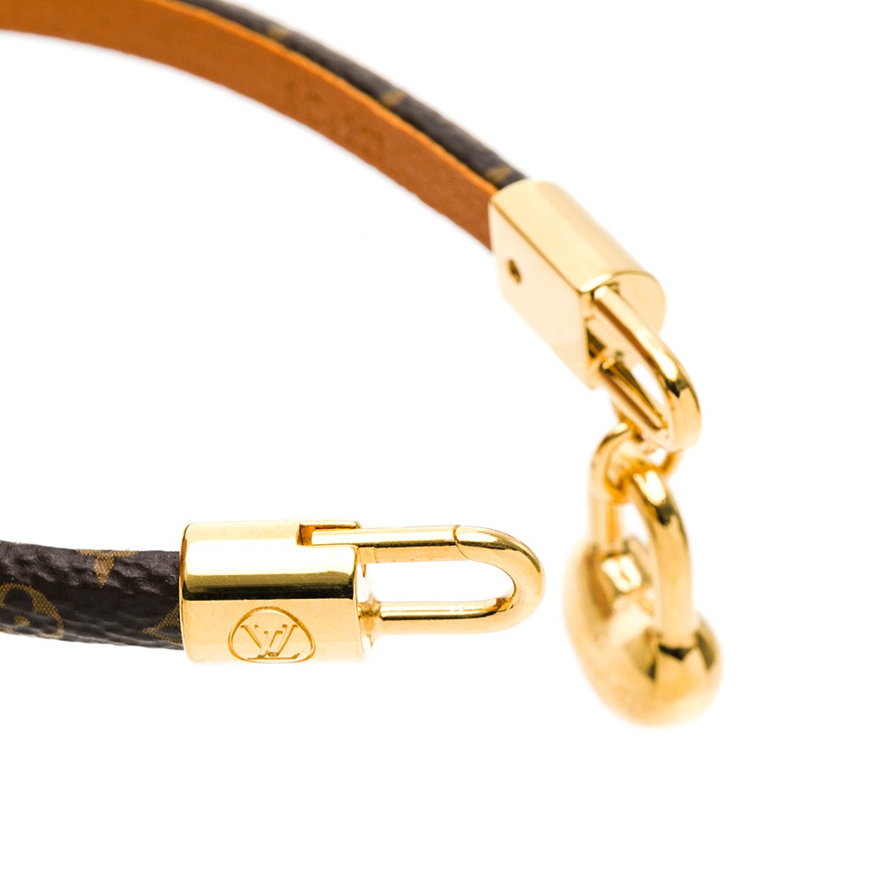 【LOUIS VUITTON 路易威登】 Louis Vuitton CRAZY IN LOCK BRACELET-細節圖3