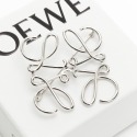 【LOEWE 羅威】 LOEWE 金銀LOGO胸針  __DVSHOP 保證正貨 台灣現貨不用等-規格圖6