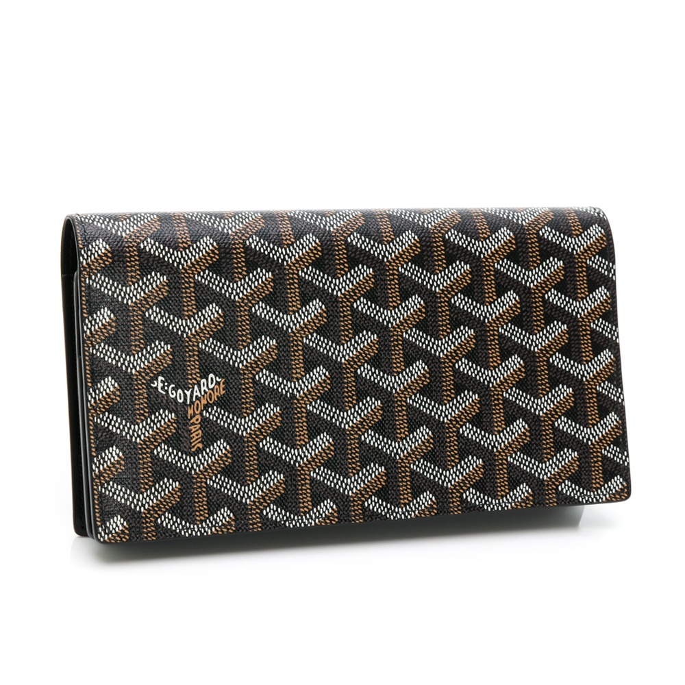 【GOYARD 高雅德】 GOYARD 老花翻蓋釦式長夾  __DVSHOP 保證正貨 台灣現貨不用等-細節圖2