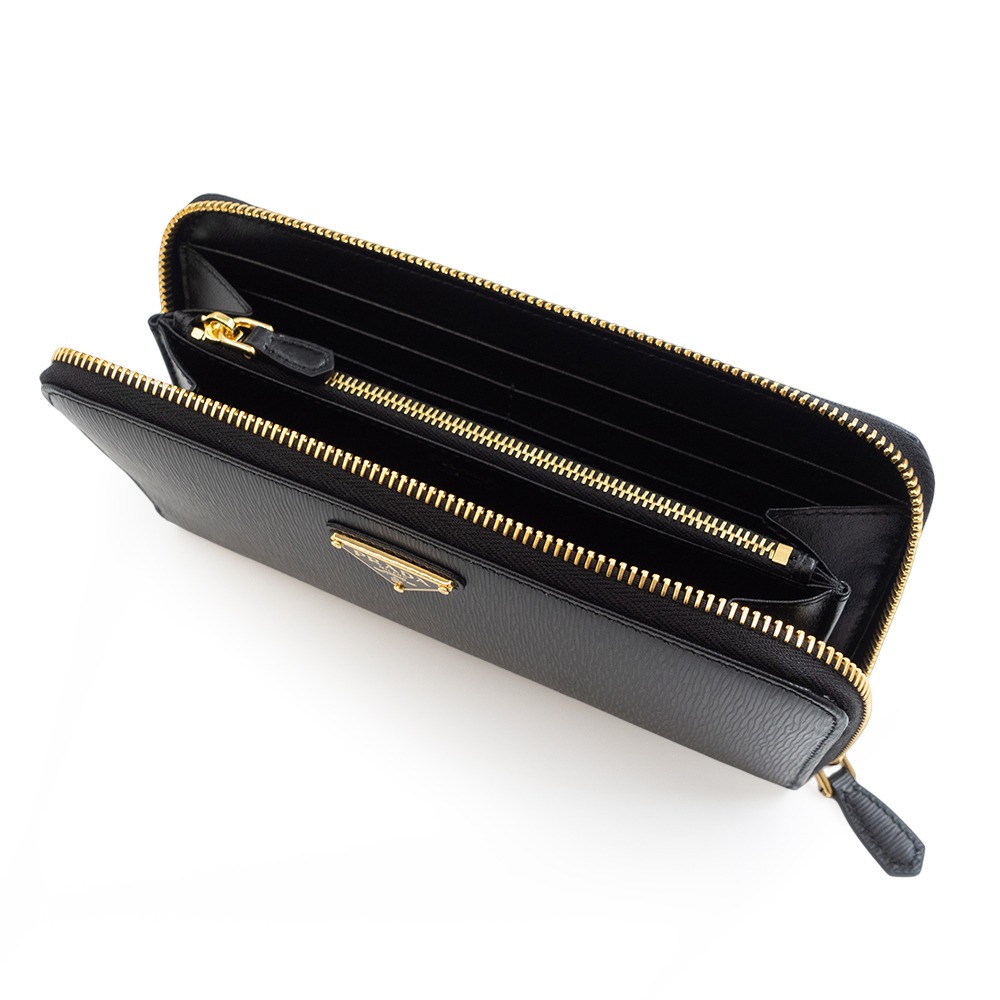 【PRADA 普拉達】 PRADA 拉鍊長夾   __DVSHOP 保證正貨 台灣現貨不用等-細節圖8