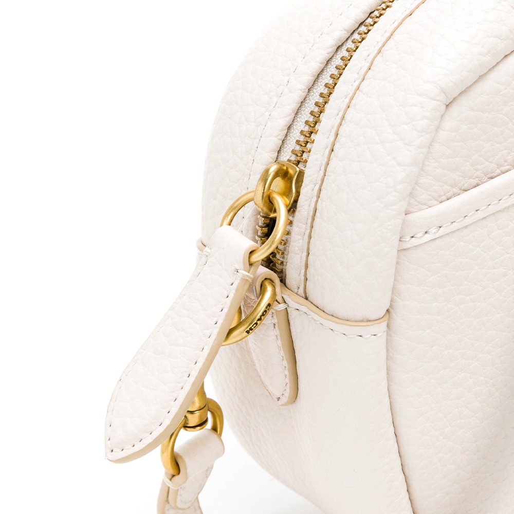 【COACH 蔻馳】 COACH  Leather Camera Bag Leather Strap-細節圖6