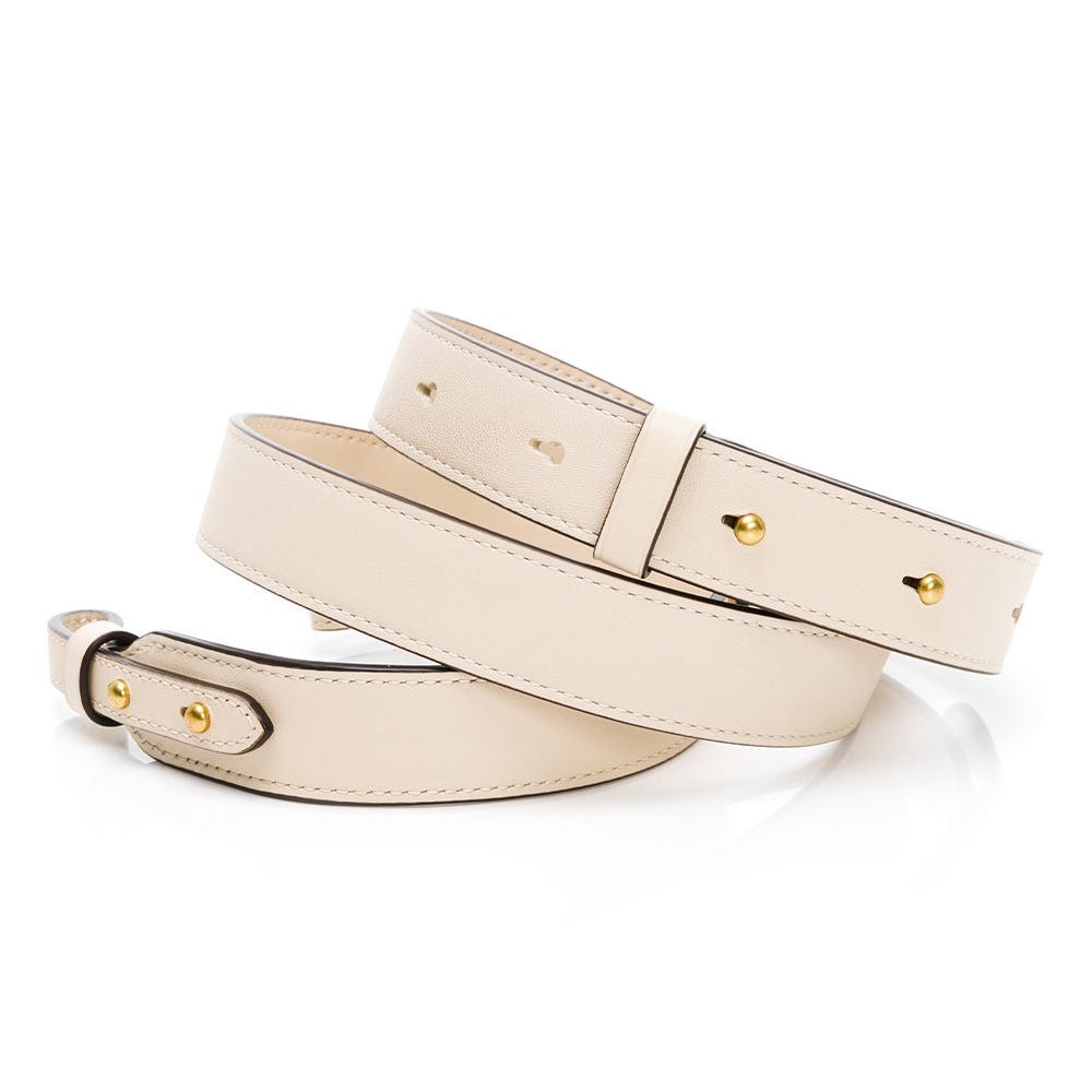 【COACH 蔻馳】COACH  BEAT 金屬環釦帶牛皮手提/斜背包(象牙白)  __DVSHOP 保證正貨 台灣現貨-細節圖7