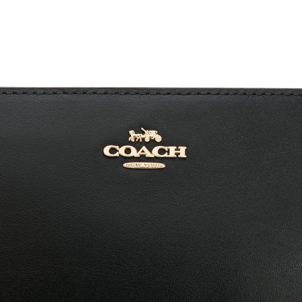 【COACH 蔻馳】COACH  Skinny Wall雙折扣式長夾 黑   __DVSHOP 保證正貨 台灣現貨不用等-細節圖5