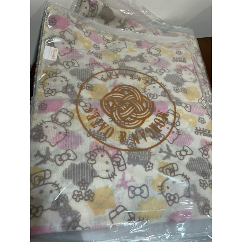 [長榮航空 kitty機上正品現貨 空姐推薦] HELLO KITTY 喀什米爾輕柔羊毛圍巾-細節圖4