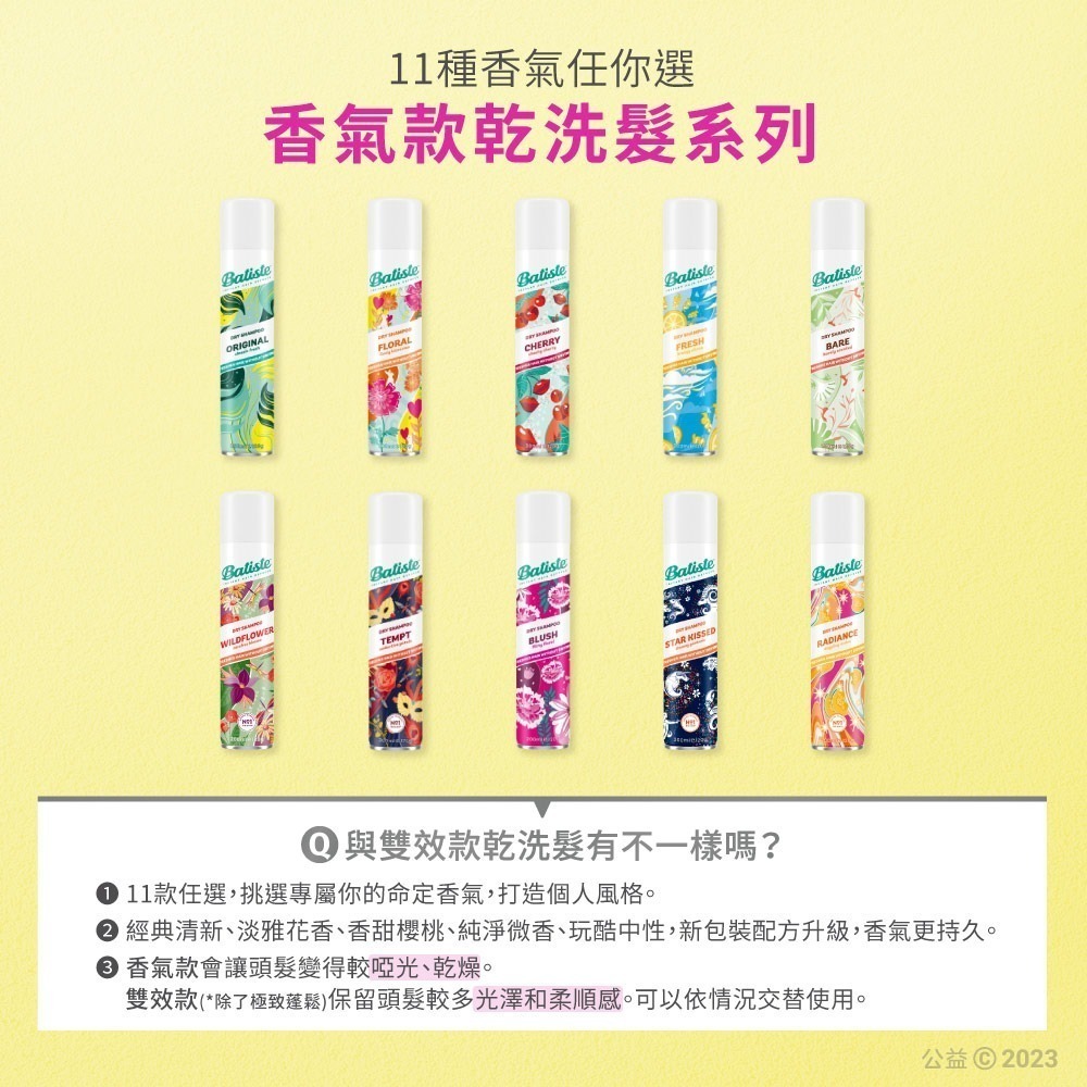 【Batiste芭緹絲 官方直營】乾洗髮200ml(任選)-細節圖8