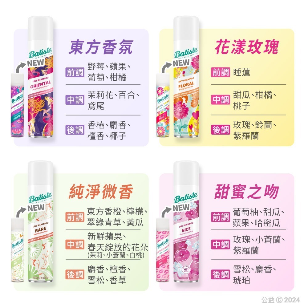【Batiste芭緹絲 官方直營】乾洗髮200ml(任選)-細節圖3