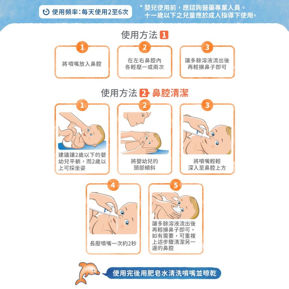 【Sterimar】舒德爾瑪海水洗鼻器 嬰幼兒鼻塞型(100ml)-細節圖6