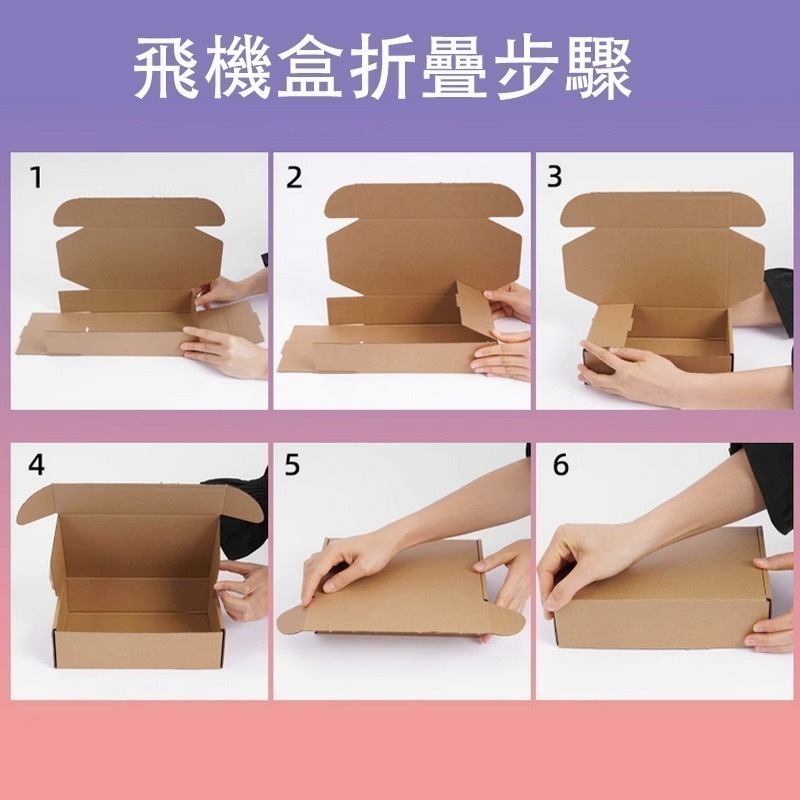 特硬牛皮紙飛機盒 寄件 超取紙箱 包裝箱 三層瓦楞紙箱 宅配箱 便利箱 自封盒 交貨便 收納盒【現貨】快遞物流出貨紙盒-細節圖2