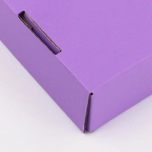 紫色飛機盒【現貨】網拍紙箱 宅配 寄件 快遞出貨盒 裝飾品盒 收納工具盒 三層特硬飛機盒 彩色盒子 包裝材料紙盒 超商盒-細節圖5