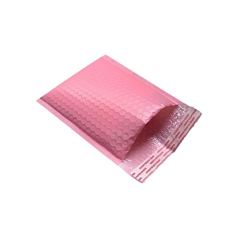 包裝材料袋 裝飾品袋 防震 防摔 防水 加厚 氣泡袋 寄貨袋 快遞袋 信封袋 粉色 破壞袋 出貨泡沫袋 寄件袋【現貨】-細節圖9