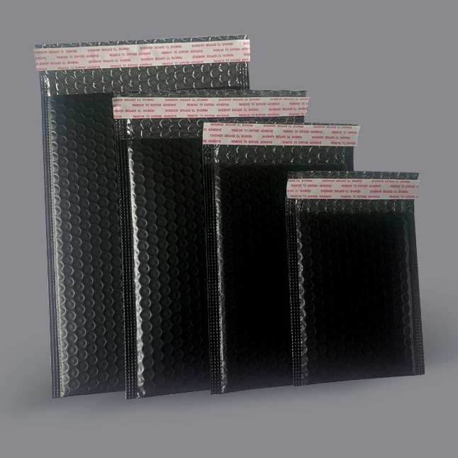 防震破壞袋 自黏氣泡袋 信封袋 材料包裝袋 寄貨袋 防水防撞防摔袋 黑色快遞袋 物流泡沫袋 飾品袋 郵寄保護泡泡袋 現貨-細節圖10