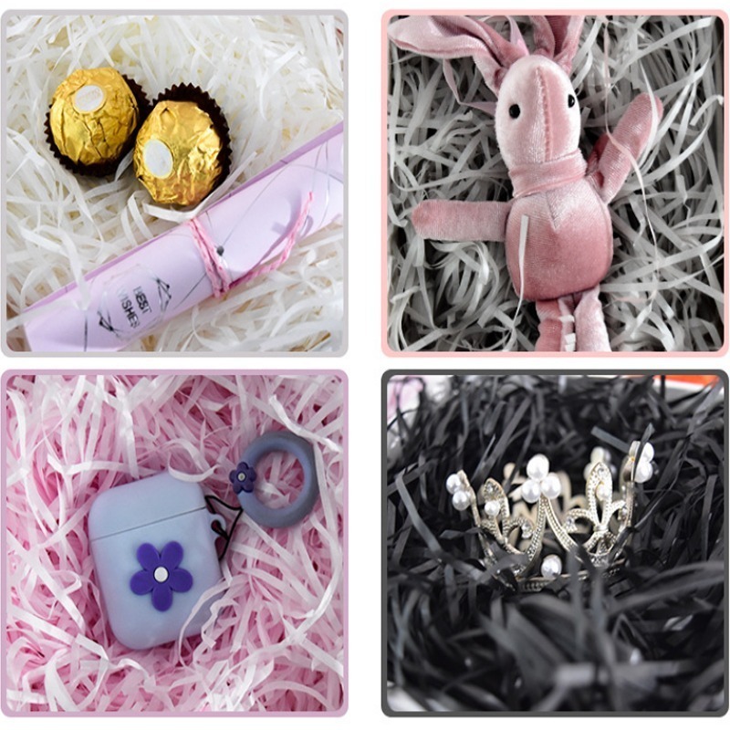 300g拉菲草【現貨】禮物包裝 生日禮物 交換禮物 紙絲 包裝材料 送禮 碎紙 禮品盒填充物 喜糖盒包裝配件 多種顏色-細節圖5