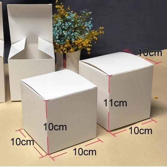 雙插口紙盒 白卡紙盒 出貨盒 包裝盒 無印紙盒 材料盒【現貨】素面紙盒 禮物盒 寄件盒 扣底盒 用品飾品紙盒-細節圖3