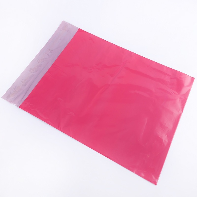 桃紅色快遞袋【現貨】便利袋 破壞袋 超商出貨 郵寄用 加厚 產品包材袋子 寄件袋 物流袋 自黏袋 物流袋-細節圖6