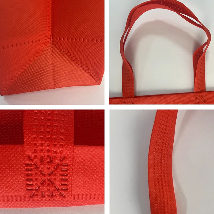 10個 環保袋 無妨布袋 廣告 宣傳 購物 空白 禮品 立體袋 便利袋 手提布袋 豎款 橫版 禮物袋子【現貨】收納袋-細節圖4