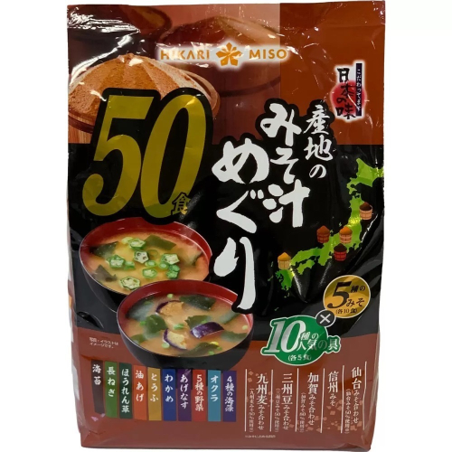 [日本 COSTCO 代購] HIKARI MISO 味噌湯-蜆貝風味 蛤蜊風味 海帶芽風味