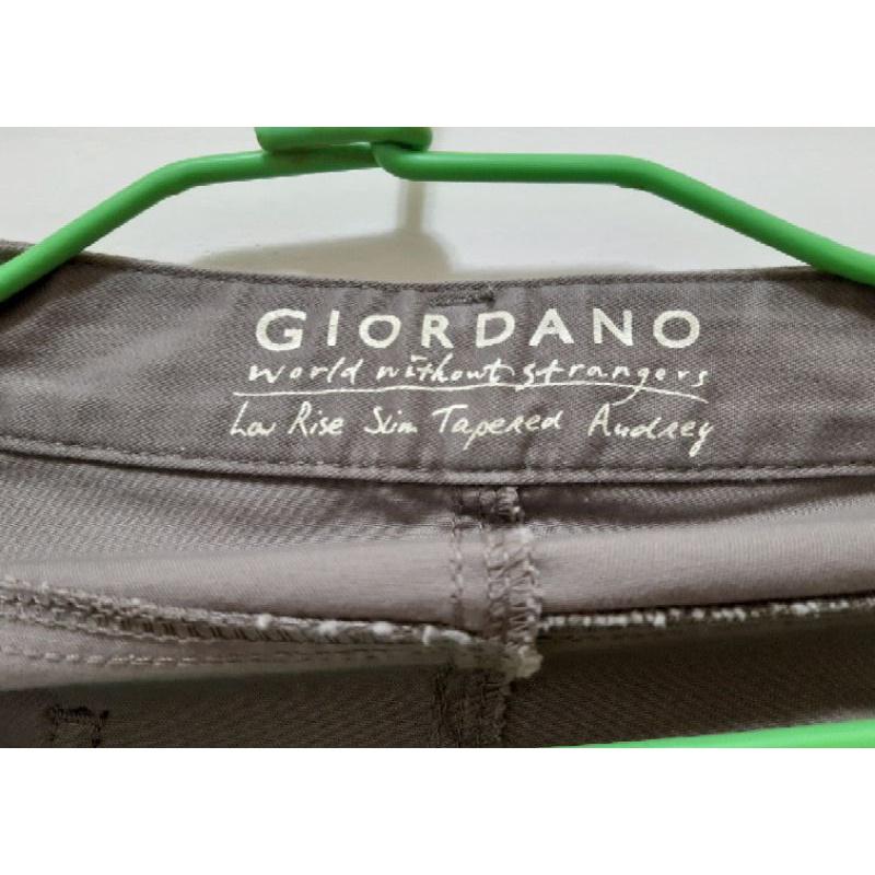 Giordano緊身長褲、短褲 ／24.25腰  有彈性  衣況良好  九成新-細節圖4
