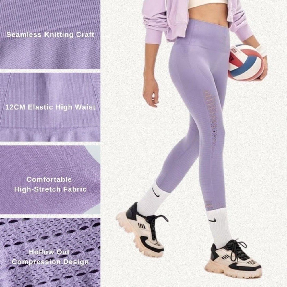 🇦🇺 澳洲代購 - YPL 法式鏤空瑜珈褲 運動褲 塑型褲 買一送一-細節圖3